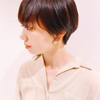 ショート 中川 竜誠のヘアスタイル