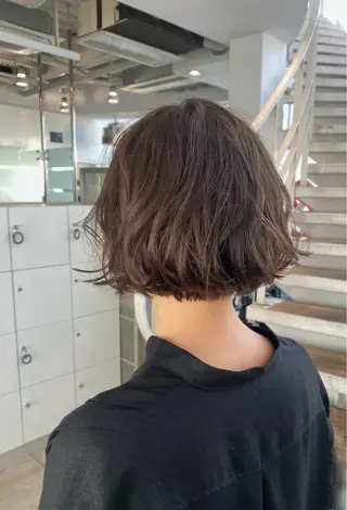 ショート カラー パーマ topstylist ／ゆーきのヘアスタイル