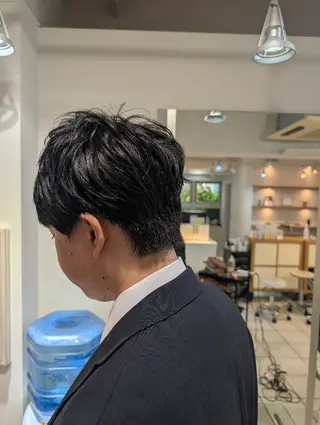 ヘアアレンジ メンズ 似合わせヘアセット＆ カット🤍野口弥生のヘアスタイル