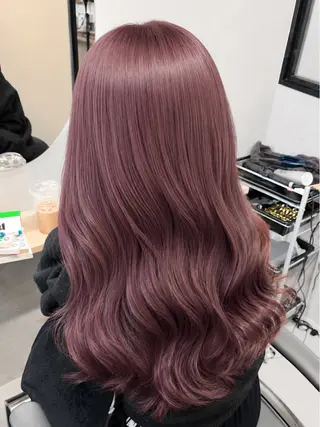 ロング 美髪縮毛矯正 柳田尚紀のヘアスタイル