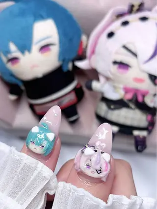 ネイル ️🫧みつき/ 渋谷/痛ネイル️🫧のネイルデザイン