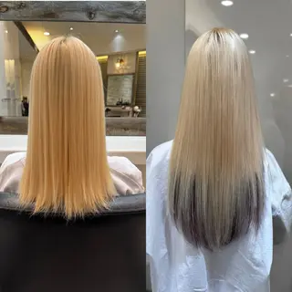 ロング あおき りゅうせいのヘアスタイル