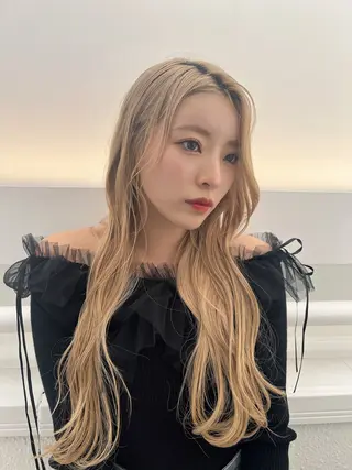 セミロング カラー 💎透明感カラー特化 💎TAISEIのヘアスタイル