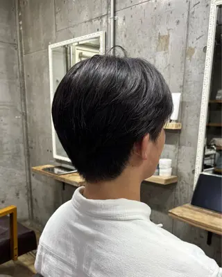 ミディアム メンズ メンズパーマ /マッシュ/ヨシダのヘアスタイル