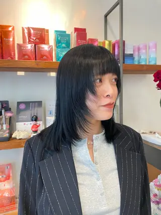 ミディアム カラー このみ/透明感カラー /ヘアアレンジ🫧のヘアスタイル