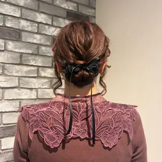 セミロング 🦋ヘアメ・似合わせ HIBIKIのヘアスタイル