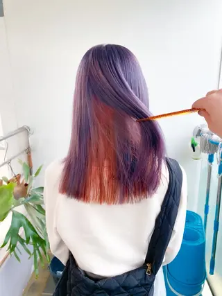 カラー 艶カラー🫧 猿渡 響のヘアスタイル