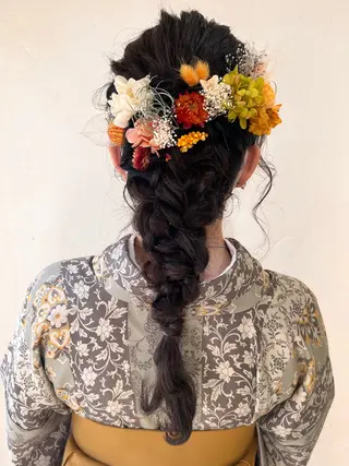 ロング ヘアアレンジ 大澤 あんなのヘアスタイル
