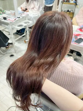 ロング 杉浦 悠月のヘアスタイル