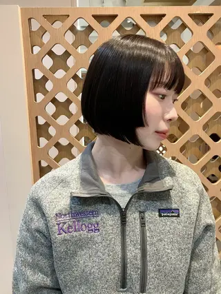 ショート カラー 川間 将彦のヘアスタイル