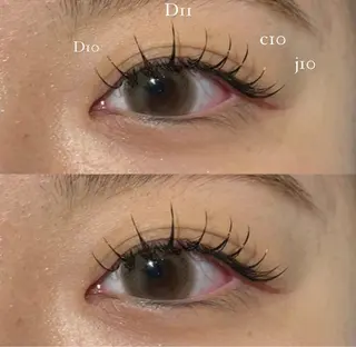 マツエク・マツパ eyelist♡ hinataのマツエク・マツパデザイン