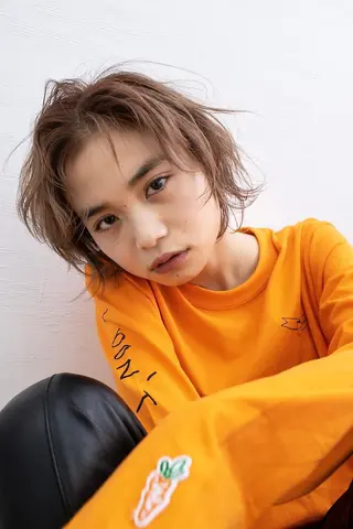 ショート カラー ANGELICA JR和歌山店のヘアスタイル