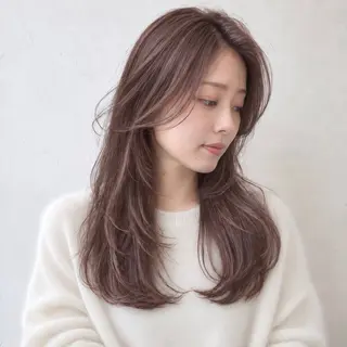 ロング カラー 銀座/モテ🤍垢抜け レイヤー/あさみのヘアスタイル