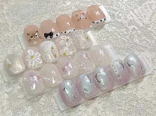 ネイル 🎀 ユズ 🎀のネイルデザイン