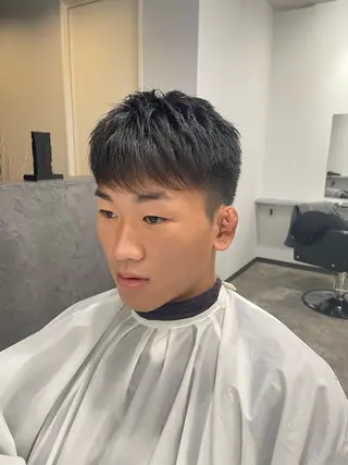 ショート メンズ men'scut募集 /艶カラー/上杉健太のヘアスタイル