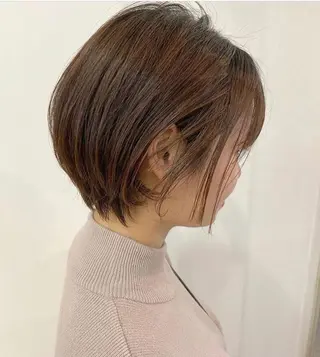 ショート カラー パーマ 木下 修兵のヘアスタイル