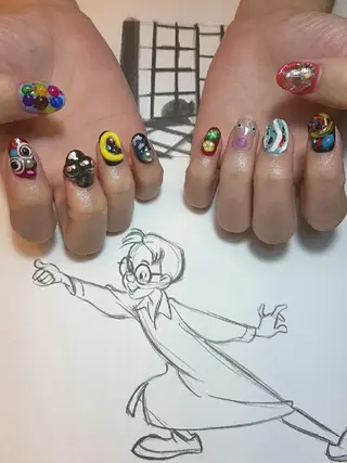 ネイル 平尾駅前/持込み専門 /owlnailのネイルデザイン