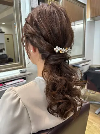 ヘアアレンジ grand juteのヘアスタイル