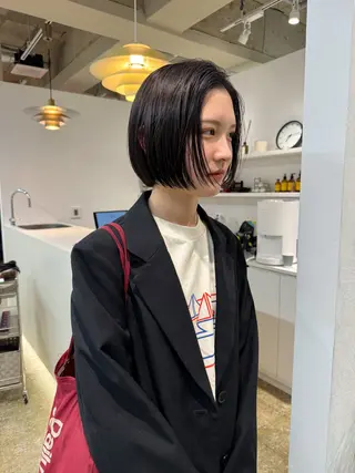 ショート カラー 可愛いパーマスタイル といえばISSEYのヘアスタイル