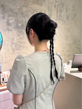 ヘアアレンジ pazu🪡 透明感カラー⟡.·のヘアスタイル