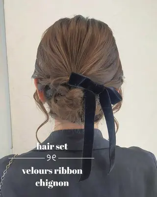 セミロング ヘアアレンジ SiLO 🎀 𝕂𝕒𝕟𝕟𝕒のヘアスタイル