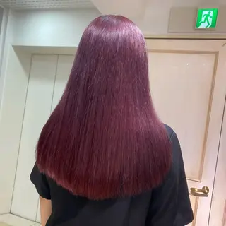 ロング カラー ヘアアレンジ 透明感カラー 古山 結季🌙🖤のヘアスタイル