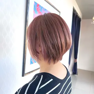 ショート カラー CA-PETZ 大石 ゆうなのヘアスタイル