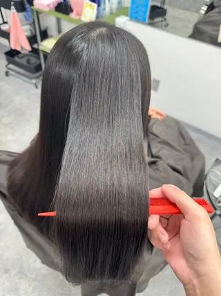 セミロング 髪質改善メニュー 長井 美佐子のヘアスタイル