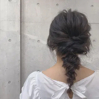 セミロング カラー ヘアアレンジ 🌟アレンジが似合う カラー🌟Rumiのヘアスタイル