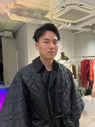 メンズ LARK/メンズ特化 /シバヤ ユウキのヘアスタイル
