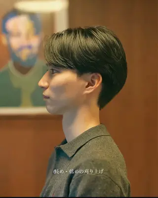 パーマ メンズ メンズショート タチカワユウキのヘアスタイル