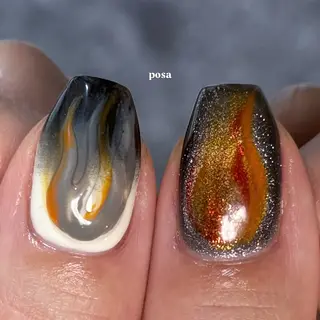 ネイル posa nail モエミのネイルデザイン