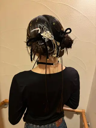 ヘアアレンジ たんの さゆのヘアスタイル