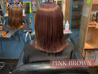ミディアム カラー カラーモデル募集ෆ SAEのヘアスタイル