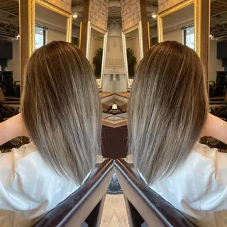 ミディアム カラー パーマ ヘアアレンジ 美髪・艶髪特化美容師 RYOJIのヘアスタイル