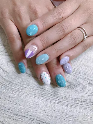 ネイル 【カメレオン】 上村 祥子のヘアスタイル