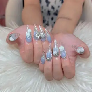 ネイル ANH ゴテゴテネイルのネイルデザイン