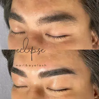 メンズ アイブロウ eclipse eyelashのマツエク・マツパデザイン