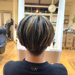 ショート 梶谷 和希のヘアスタイル