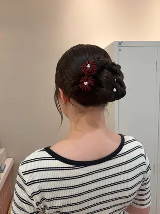 ヘアアレンジ ａｉｋａ🐩 /艶カラー/レイヤーのヘアスタイル