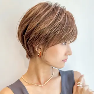 ショート ✨大人ショート専門 カットモデル/銀座のヘアスタイル