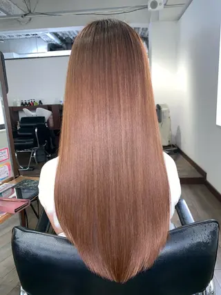 ロング 縮毛矯正/髪質改善 井上智秀のヘアスタイル