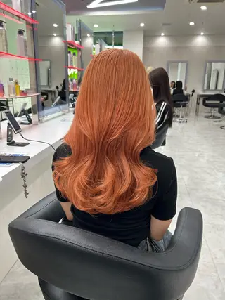 セミロング 大山 澪里のヘアスタイル