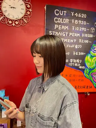 ショート ORe'S HAIR BE　GLaDまなみのヘアスタイル