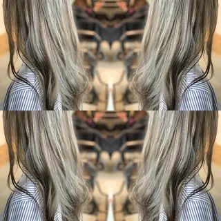 ロング カラー LUXBE LUCEのヘアスタイル