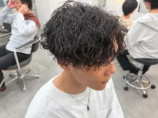 パーマ メンズパーマ外屋敷 航のヘアスタイル