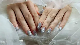 ネイル 渋谷T&B りお ロング無制限中💫のネイルデザイン
