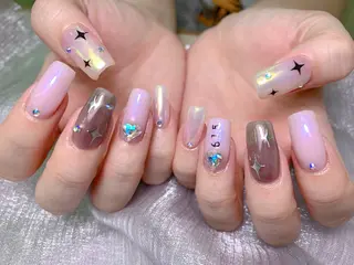 ネイル lucky nail 歌舞伎町のネイルデザイン