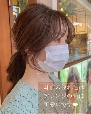 ロング カラー 清水 ちひろ ✄トップスタイリストのヘアスタイル