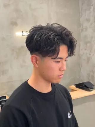 パーマ メンズ 大人スタイル 太田のヘアスタイル
